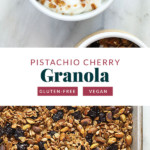 Pistachio Cherry Granola