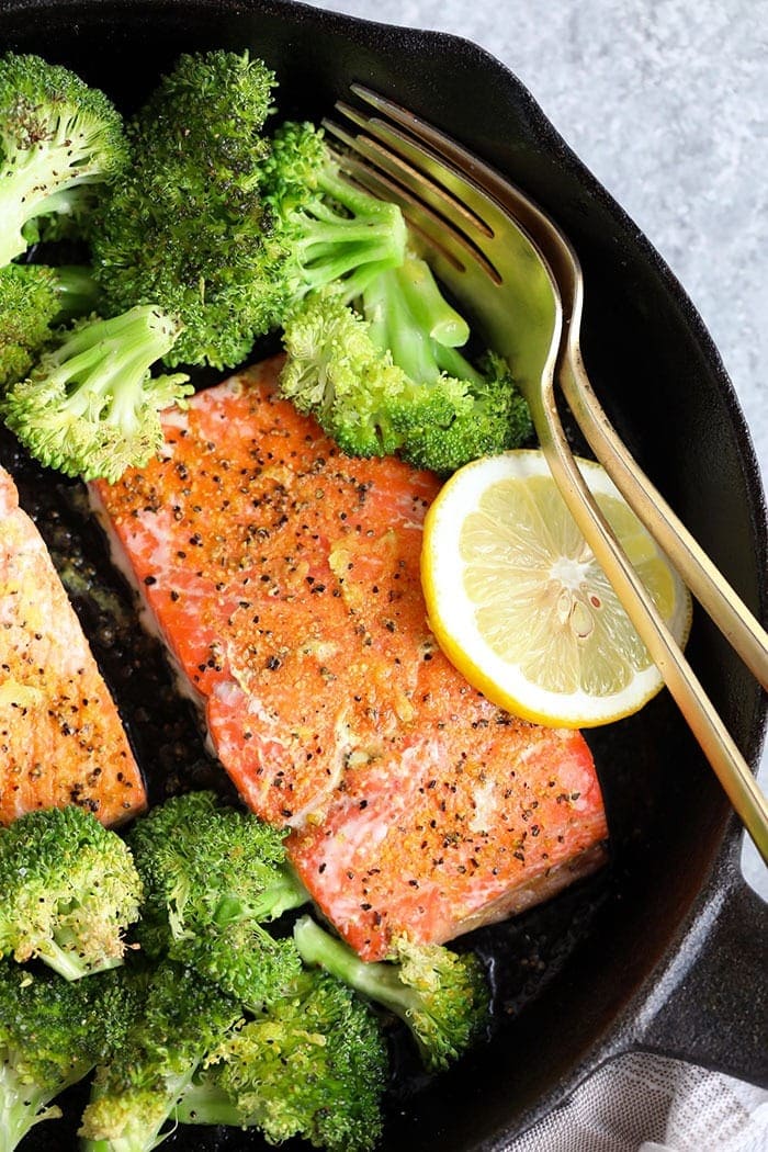 lemon pepper salmon filet