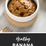 banana mug cake pin