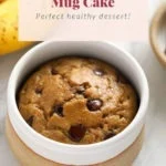 banana mug cake pin