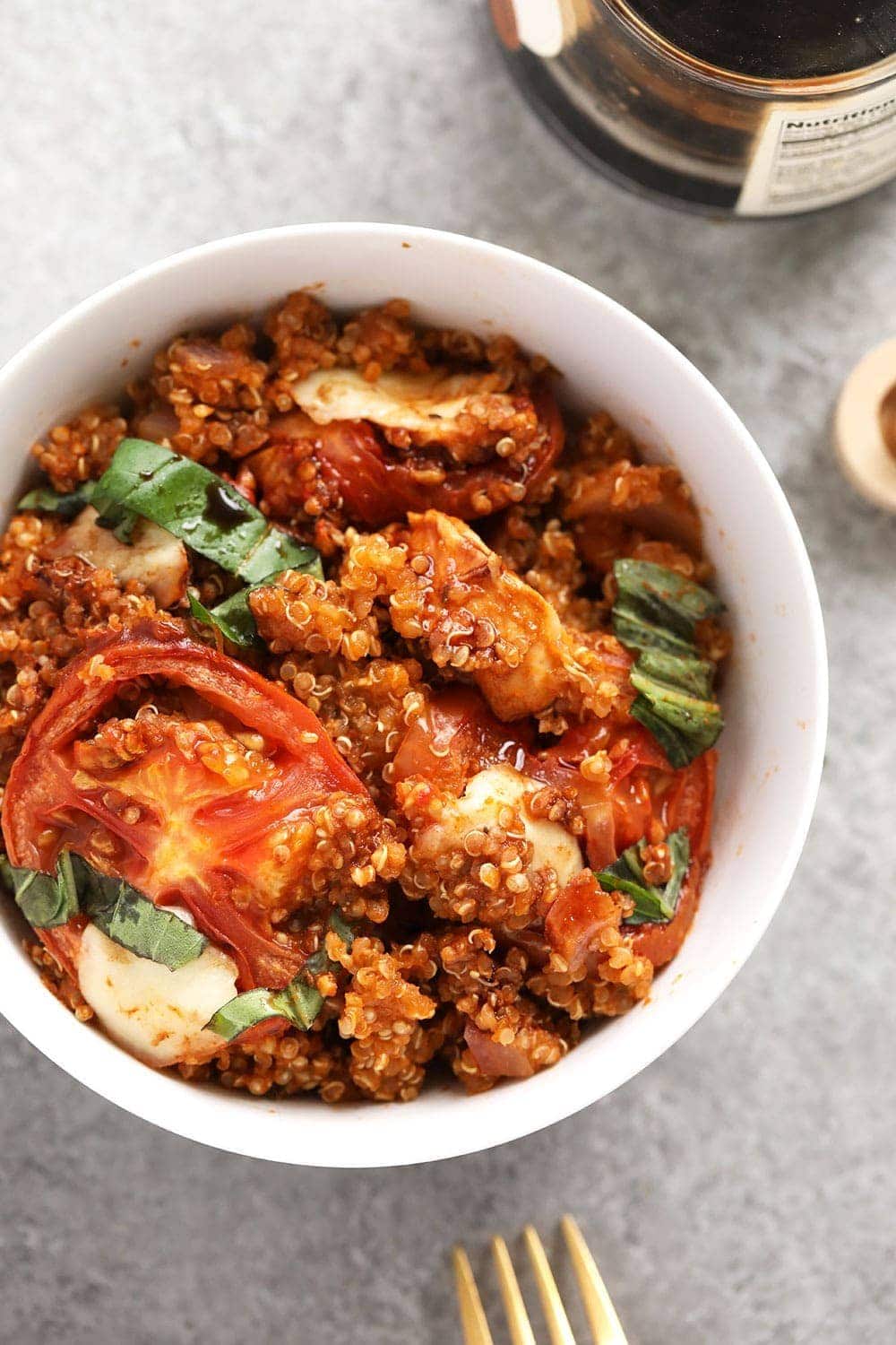 Chicken casserole recipe in a bowl 