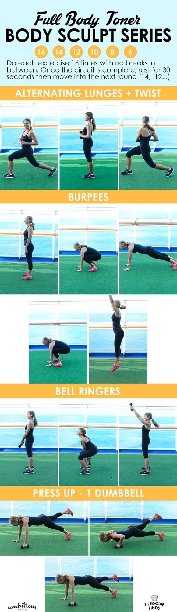 Got a dumb bell? Do this Full Body Toner Workout that'll work your entire body! 