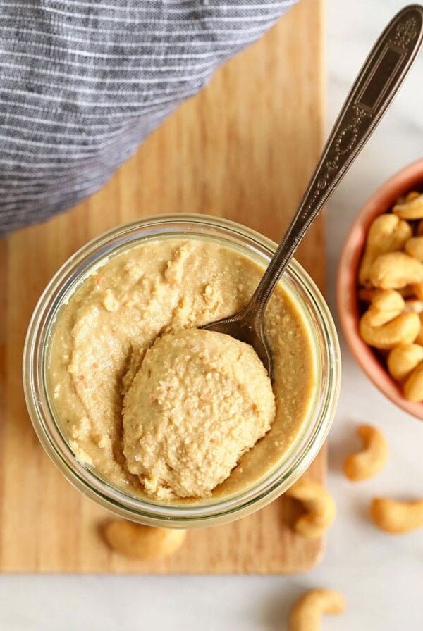 homemade cashew butter