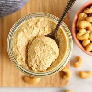 homemade cashew butter