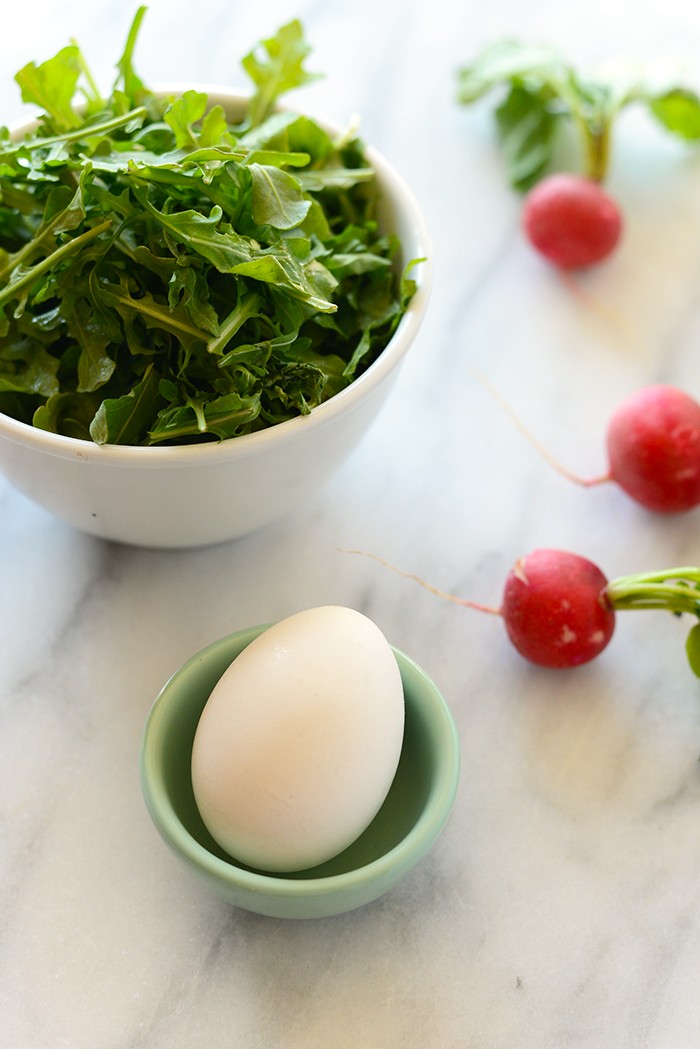 Toast Tuesday- Egg and Arugula Toast