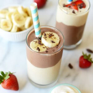 banana chocolate smoothie