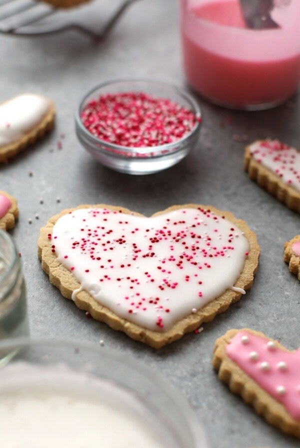 Frosted sugar cookies