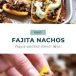 fajita nachos.