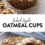 baked apple oatmeal