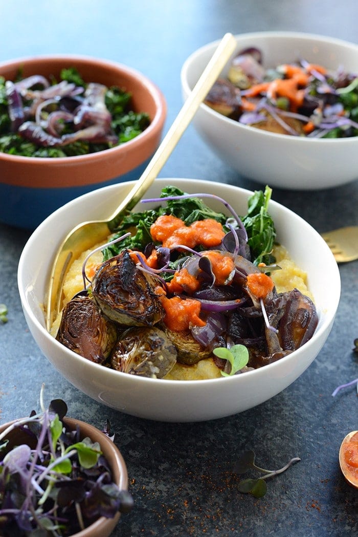 https://wellnesszonegroup.com/2016/11/vegetarian-meal-prep-idea-roasted-brussels-sprout-polenta-bowls/