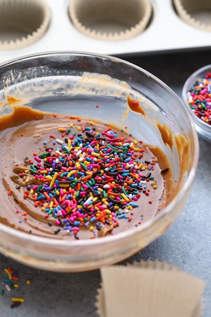 Cashew Butter Cups in bowl