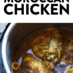 Instant Pot Mediterranean chicken.