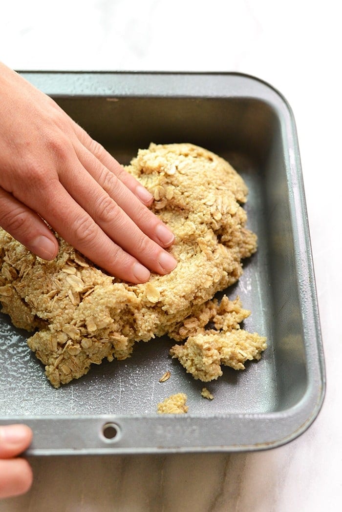 triple berry crumble bar crust