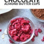 chocolate almond butter cups