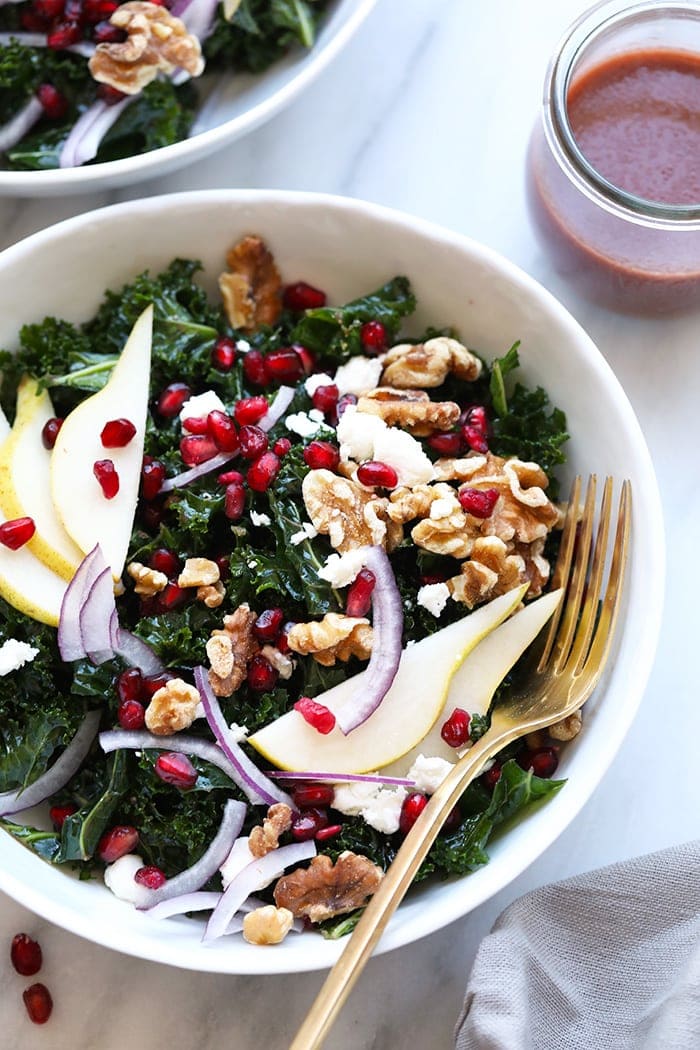 kale salad in bowl