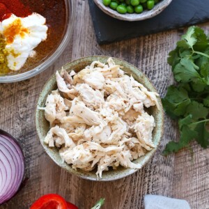 Ingredients for the curry chicken salad