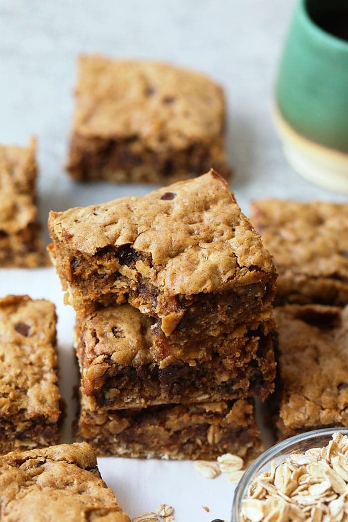 Peanut Butter Cookie Dough Bars