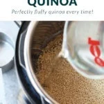 Instant Pot Quinoa