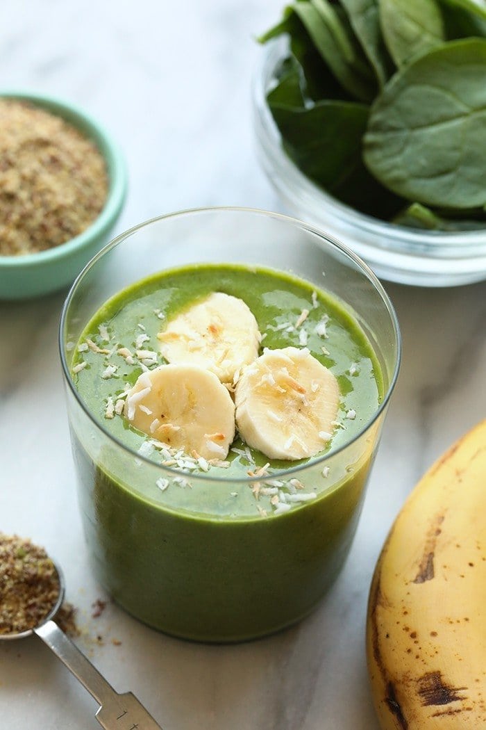 Smoothie in a glass