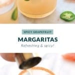 grapefruit margaritas