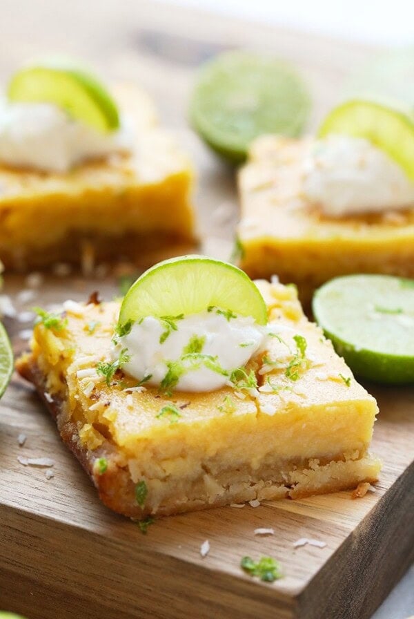 lime cheesecake bars