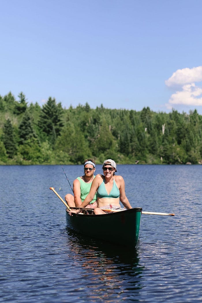 Fit Foodie Finds canoeing in the BWCA