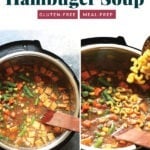 Instant Pot Hamburger Soup