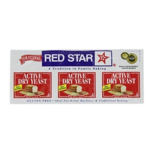 Red Star active dry yeast for soft pretzel recipe.