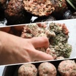 Easy rosemary thyme balsamic meatballs.