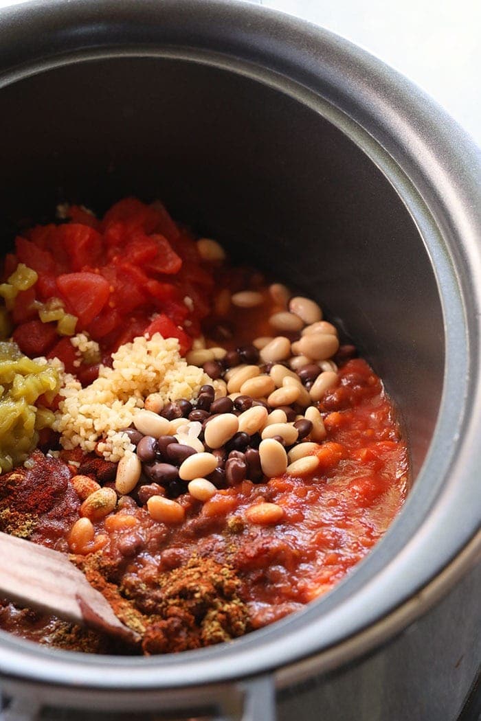 Chicken Chili in a crockpot