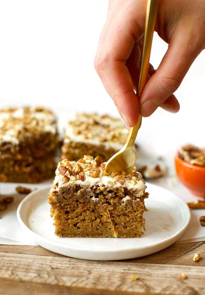 healthy carrot cake