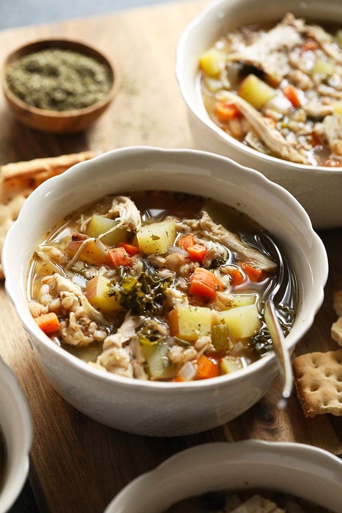 Tuscan Turkey Soup