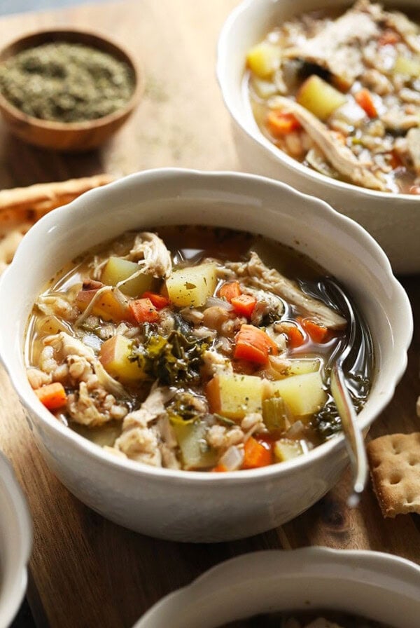 Tuscan Turkey Soup