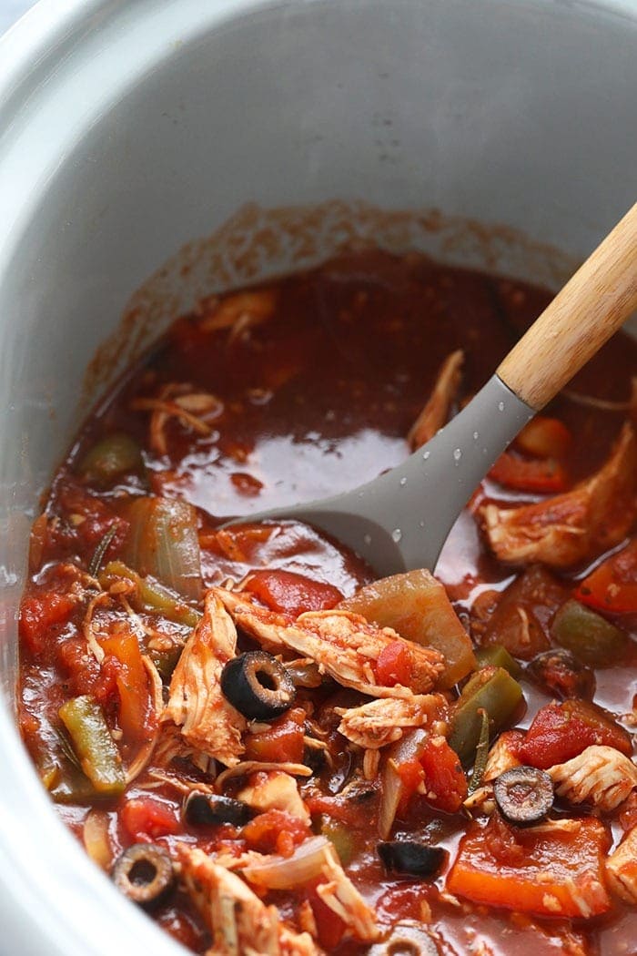 chicken cacciatore crock pot recipe