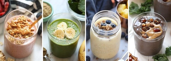 Healthy Breakfast Smoothies