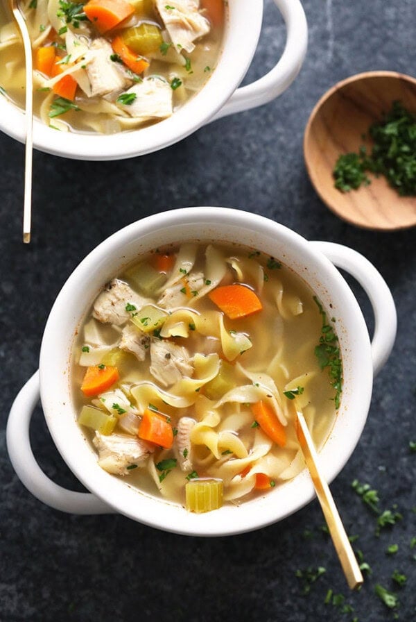 Slow Cooker Chicken Noodle Soup