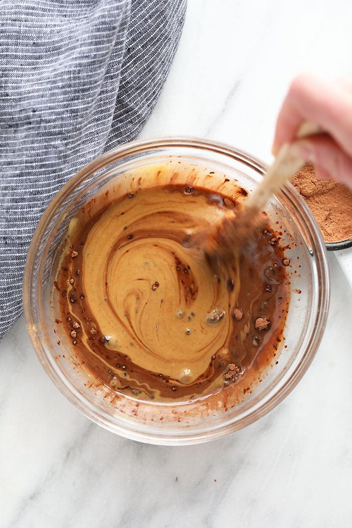 All fat bomb ingredients in a bowl 