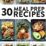 healthy meal prep recipes