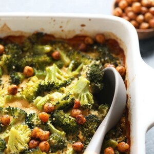 Vegan Broccoli and Cheese Casserole