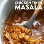 slow cooker chicken tikka masala