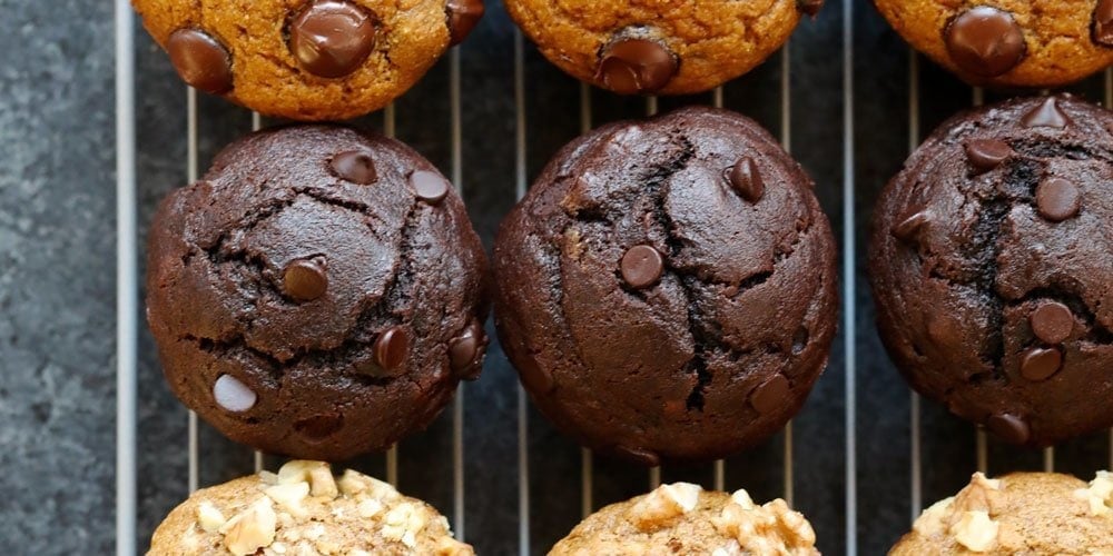 Healthy Chocolate Muffins