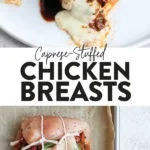 caprese stuffed chicken breast