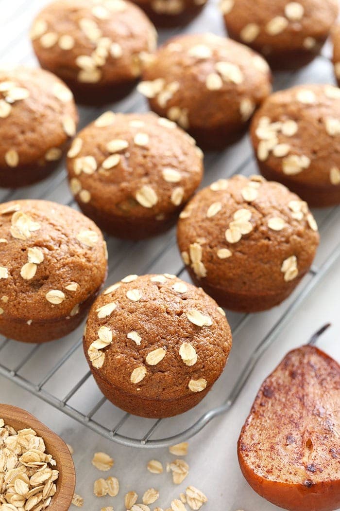 Cinnamon Pear Muffins