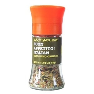 a bottle of homemade bolognese seasoning.