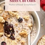 overnight steel cut oatmeal