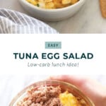 tuna egg salad