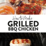 grilled bbq chicken pin