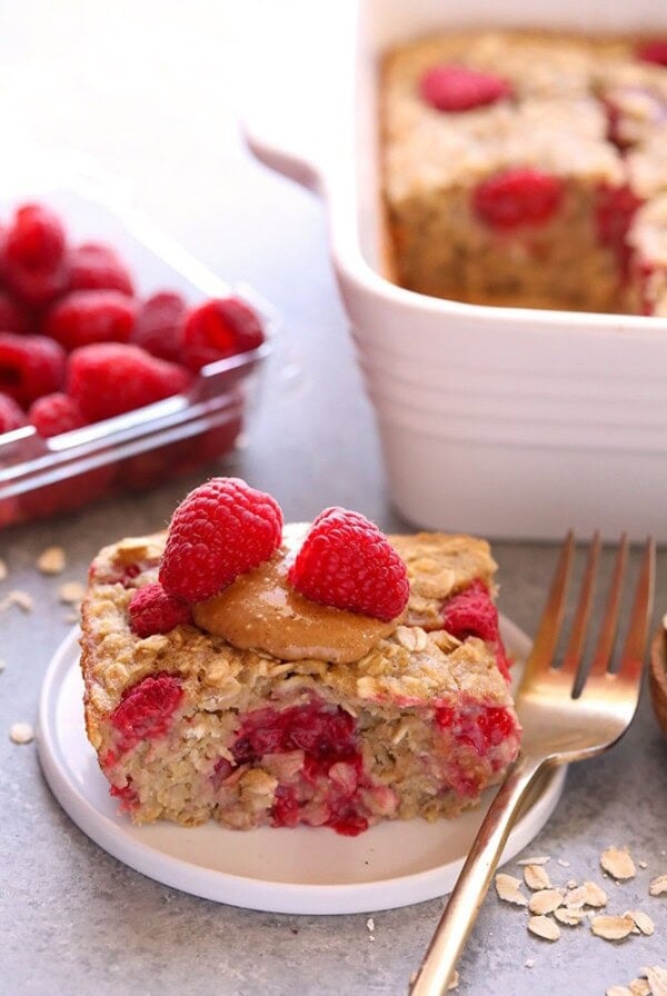 banana baked oatmeal