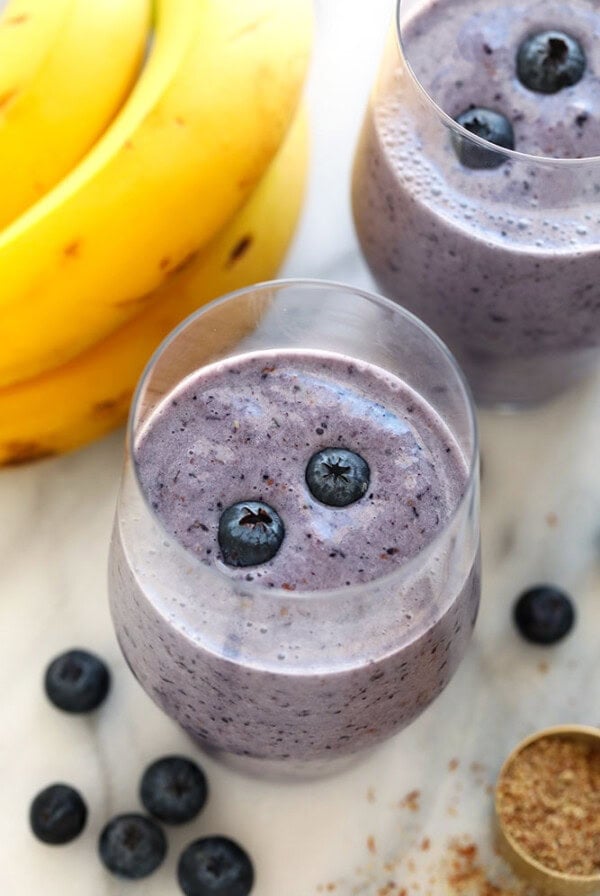 blueberry banana smoothie