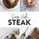 Sous vide steak